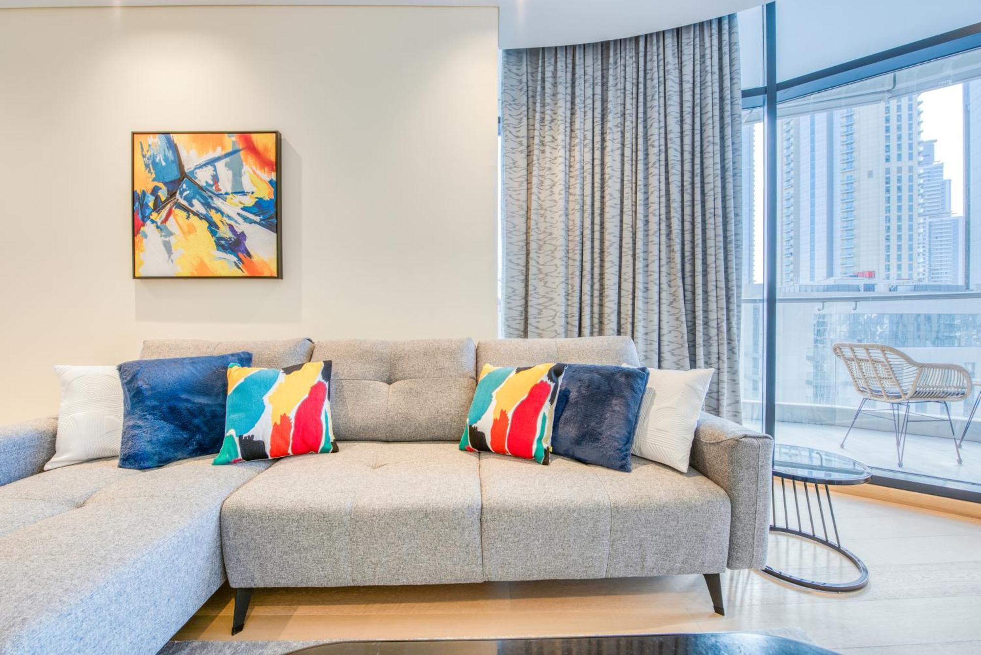 Appartement Rh- Downtown Delight, Spacious 01br Near Mall & Burj Khalifa, Rp Heights Dubai